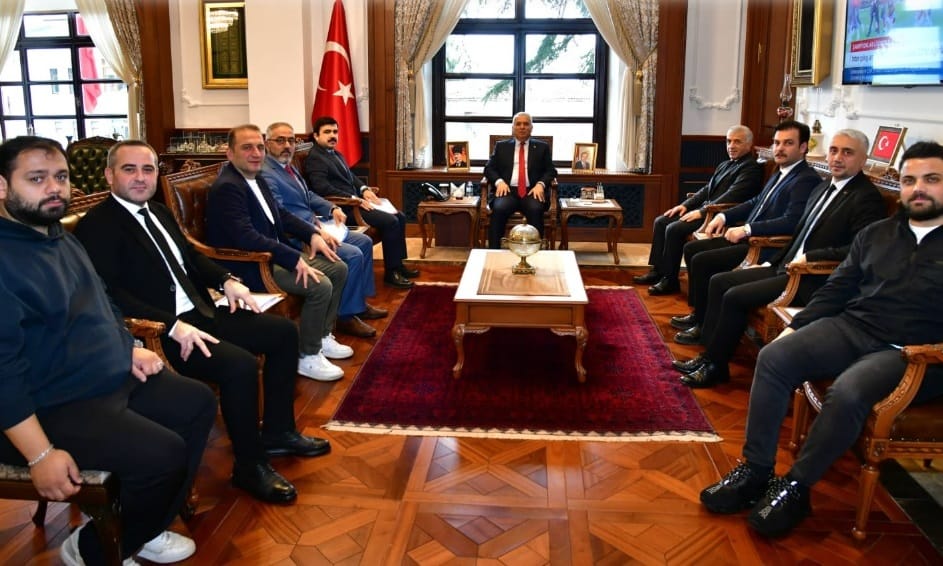 Vali Yıldırım Uzungöl Heyetini Kabul Etti