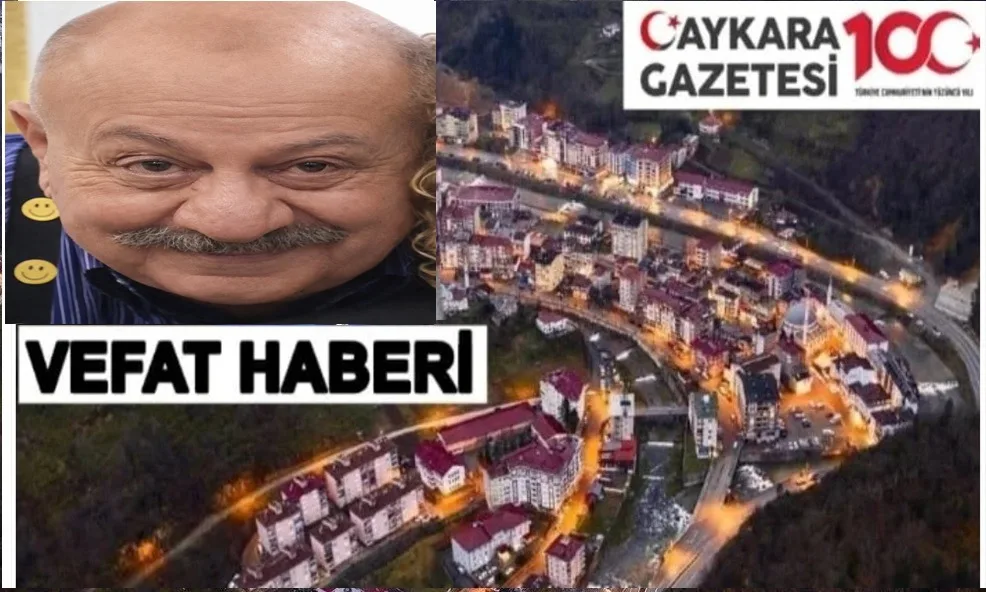 Çaykara Şahinkaya Mahallesinden Beyazıt Uygun Vefat etti