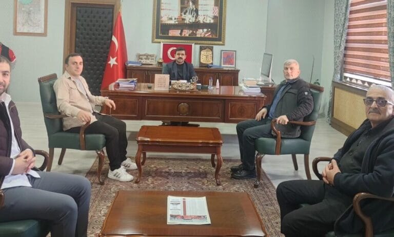 Çaykara Esnaf ve Sanatkarlar Odasından Ziyaret