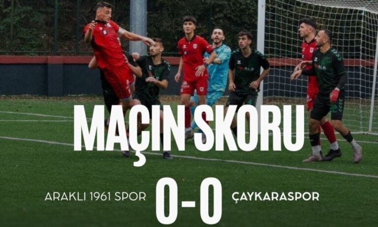 Çaykara Spor Şampiyonluk için Sıkı Hazırlanıyor!
