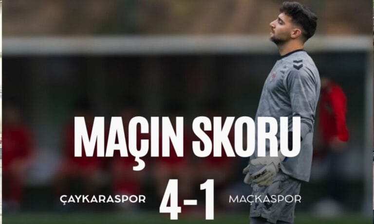 Çaykaraspor’dan Net Galibiyet: 4-1