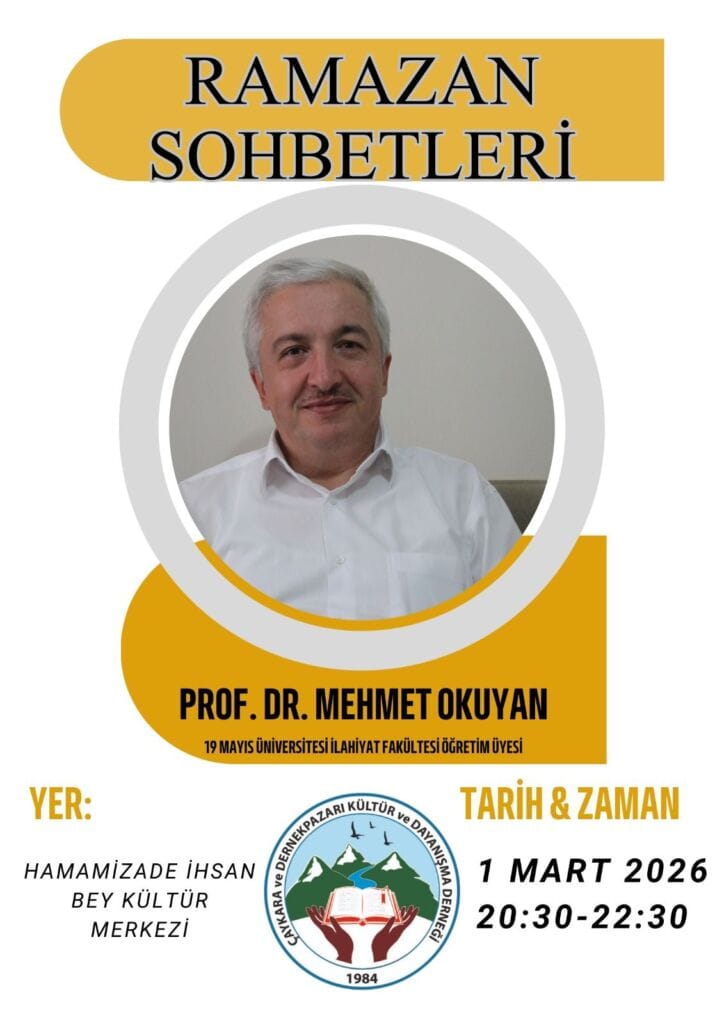 Prof. Dr. Mehmet Okuyan’ın Konferansına Davet 1