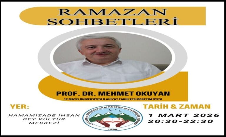 Prof. Dr. Mehmet Okuyan’ın Konferansına Davet