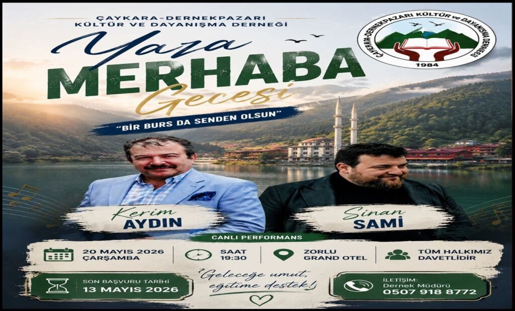 Çaykara-Dernekpazarlı Öğrenciler İçin Gece Düzenleniyor