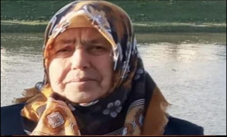 Çaykara Eğridere Mahallesinden Fatma Gönan Vefat Etti.