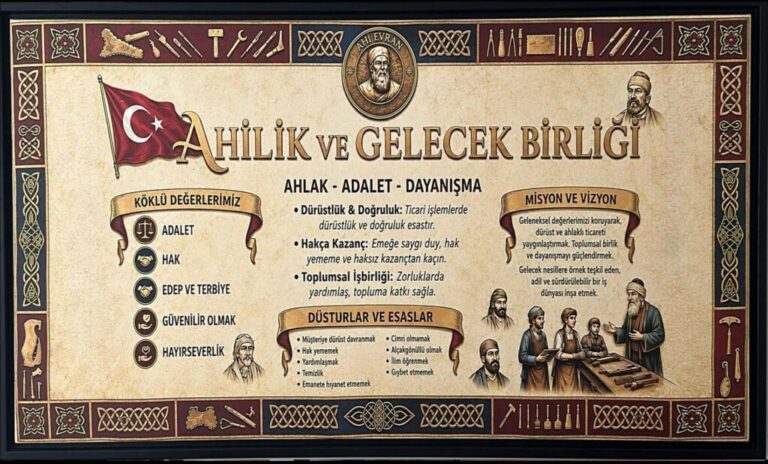 Çaykara Esnaf ve Sanatkarlar 0dasından Ahilik Ruhunu Anlamlı Hatırlama