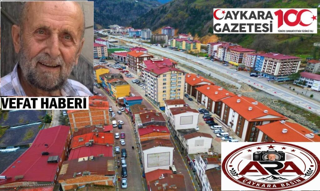 Çaykara Soğanlı Mahallesinden Mustafa Kemal Çamur Vefat Etti