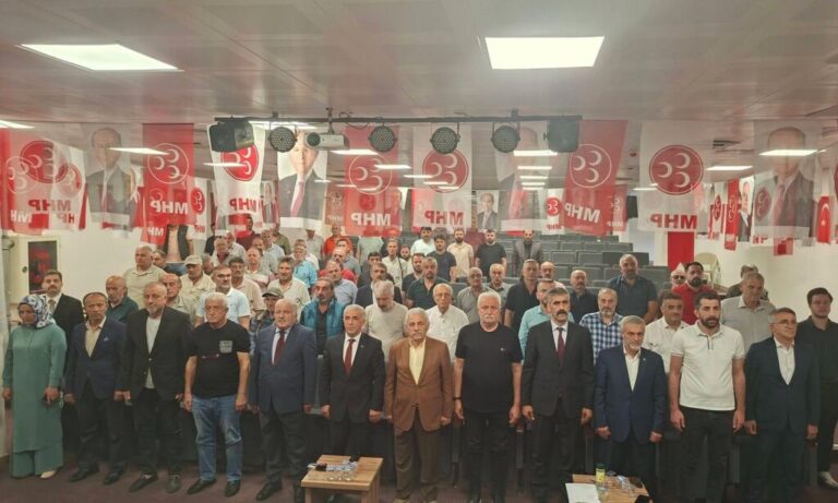 MHP Çaykara İlçe Teşkilatı 9. Olağan Kongresi’nde Savaş Öksüz Güven Tazeledi