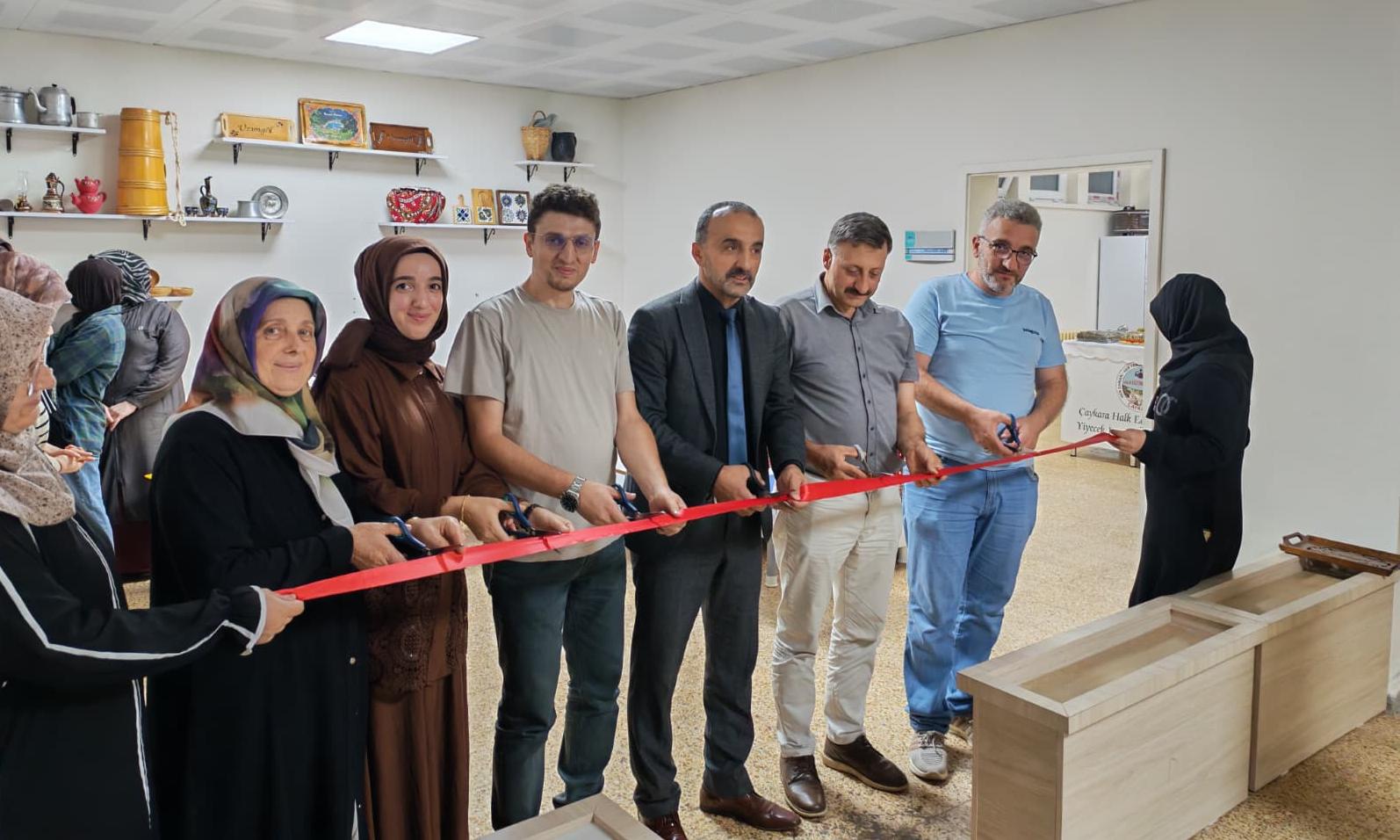 Çaykara’da Yiyecek İçecek Hizmetleri Sınıfı Hizmete Açıldı