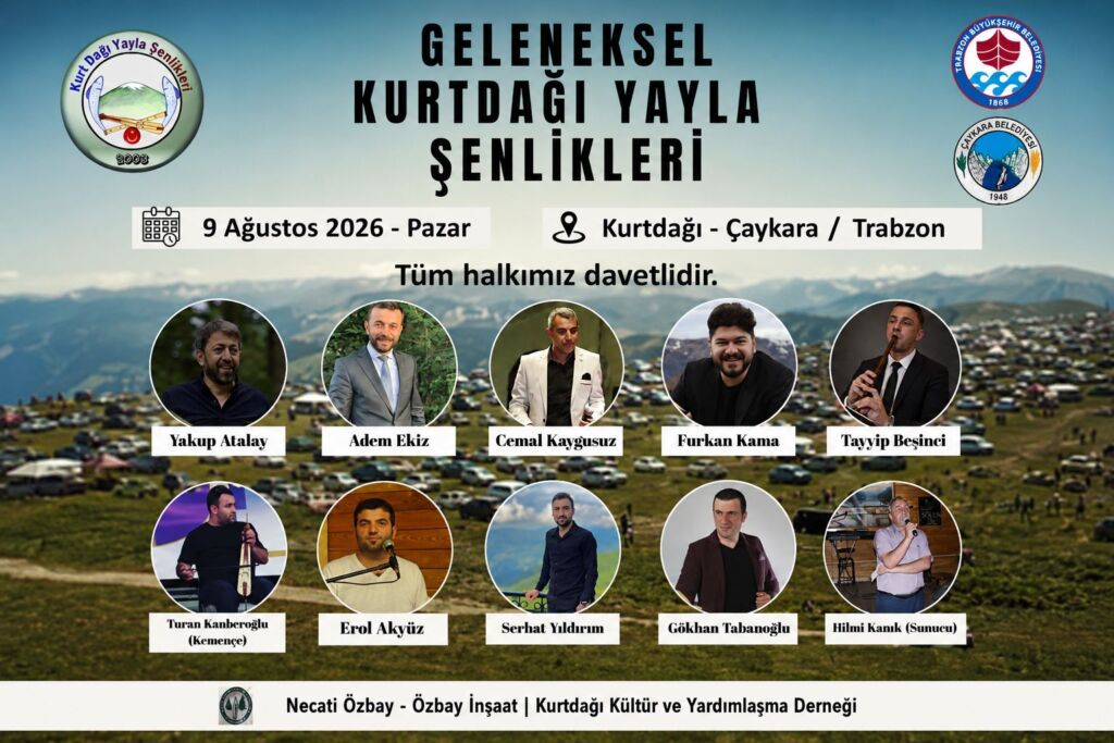 Geleneksel Kurt Dağı Yayla Şenlikleri 9 Ağustos’ta Coşku İçinde Gerçekleştirilecek