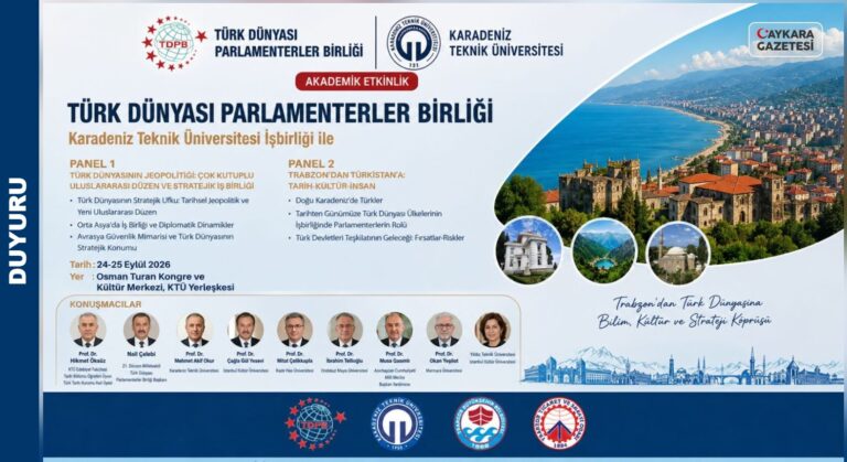“KTÜ’de Türk Dünyasının Geleceği Masaya Yatırılıyor”