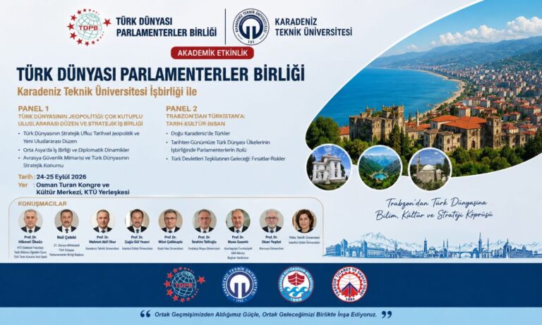 “KTÜ’de Türk Dünyasının Geleceği Masaya Yatırılıyor”