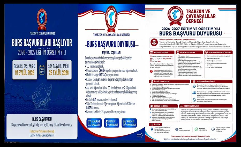 Çaykaralı Üniversite Öğrencilerine Burs Müjdesi: Başvurular Başladı
