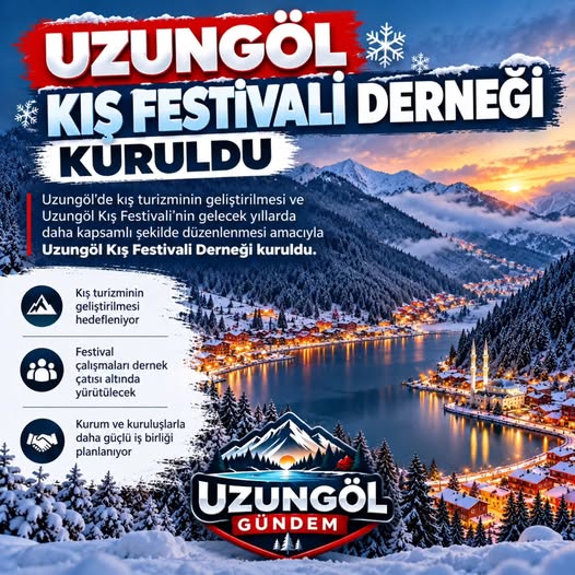Uzungöl Festival Derneği Kuruldu 1