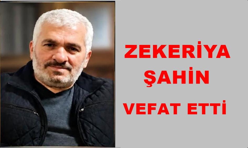Çaykara Taşkıran Mahallesin’den Zekeriya Şahin Vefat Etti