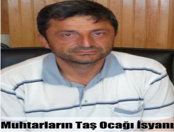 Taş Ocağı İsyanı 1