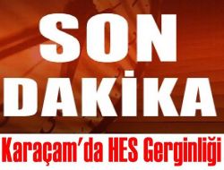 Karaçam'da Yeni HES Gerginliği 1