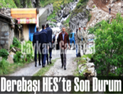 Derebaşı HES’te Son Durum 1