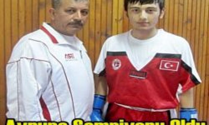 Avrupa Şampiyonu Oldu