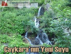 Çaykara’da Su Kesintisi Tarih Oluyor 1