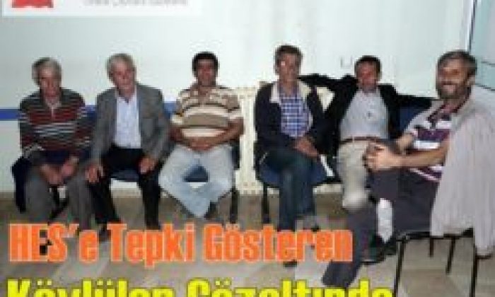 HES’e Tepki Gösteren Köylüler Karakolda