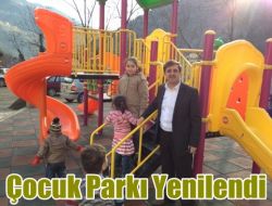 Çocuk Parkı Yenilendi 1