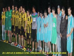 Dostluk ve Kardeşlik Futbol Turnuvası Sona Erdi