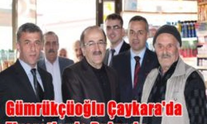 Orhan Fevzi Gümrükçüoğlu Çaykara’da Ziyaretlerde Bulundu