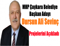 Dursun Ali Sevinç Projelerini Açıkladı 1