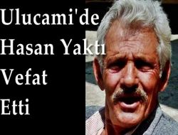 Ulucami'de Yakup Yaktı Vefat Etti 1