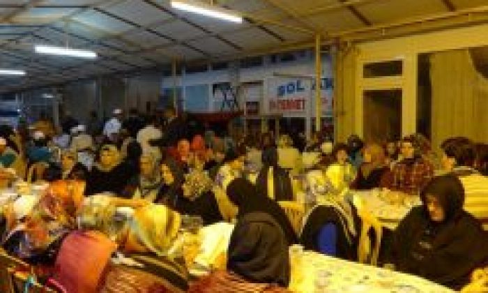Dernekpazarı’nda Başkanların İftar Yemeği
