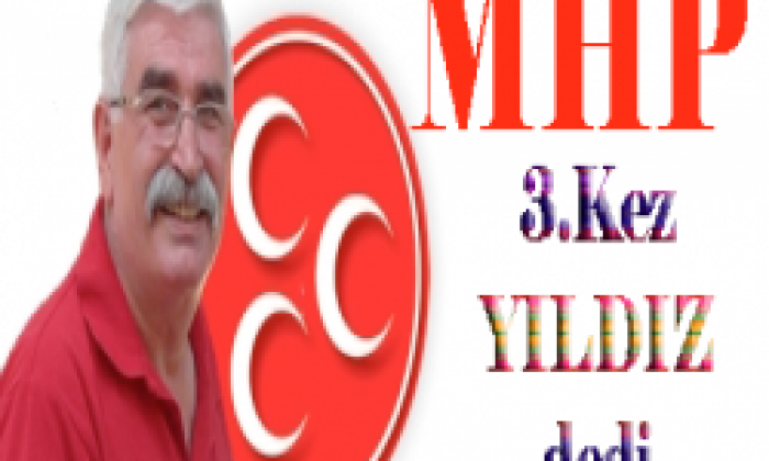 Recep Yıldız 3. Kez MHP Çaykara İlçe Başkanı Seçildi
