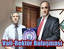 Vali İle Rektör Buluştu 1