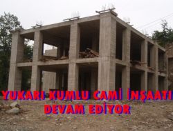 Yukarı Kumlu Camii İnşaatı Devam Ediyor 1