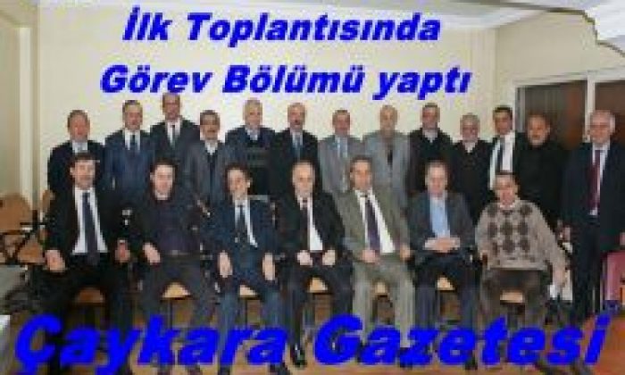 Çay-Der Yönetimi Görev Bölümü Yaptı