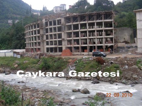 Dere Yatağında Okul inşaatı 3