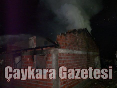 Şahinkaya Köyünde Yangın 2