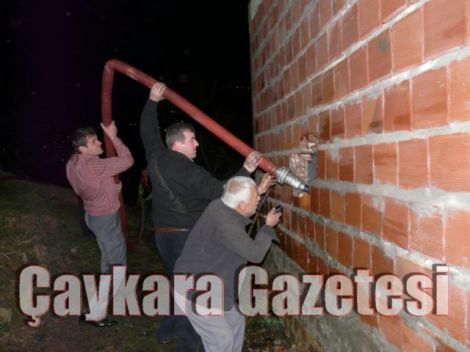 Şahinkaya Köyünde Yangın 5