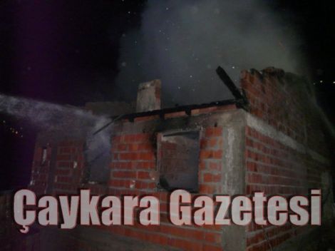 Şahinkaya Köyünde Yangın 7