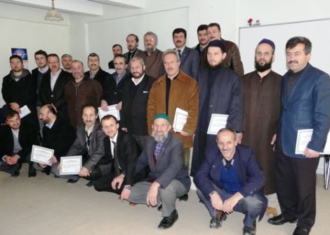 Din Görevlileri Belgelerini Aldı 4