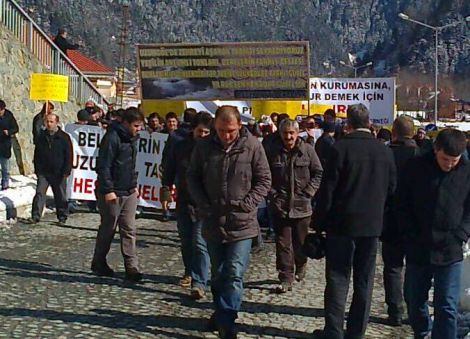 Uzungöl'de HES'ler Protesto Edildi 2