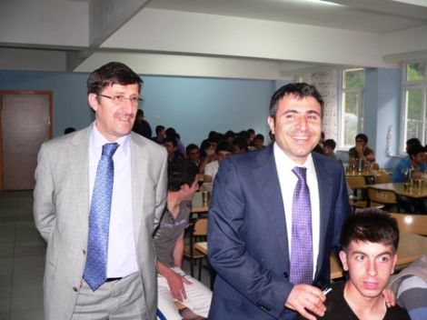 Kaymakam ve Belediye Başkanı Öğrenci Pansiyonunu Ziyaret Etti 2