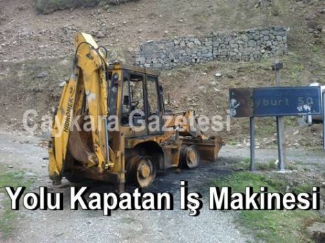 Çaykara-Derebaşı-Bayburt Yolu Hala Kapalı 3