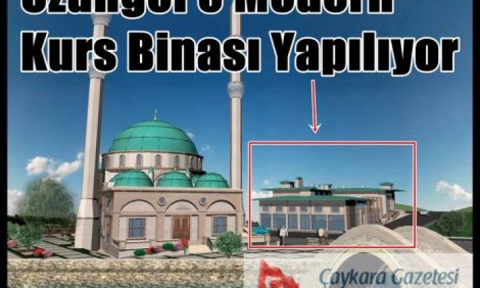 Uzungöl’e Modern Kurs Binası yapılıyor