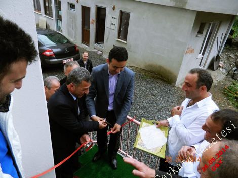 Çaykara'da Aydınlı Pansiyon Açıldı 1