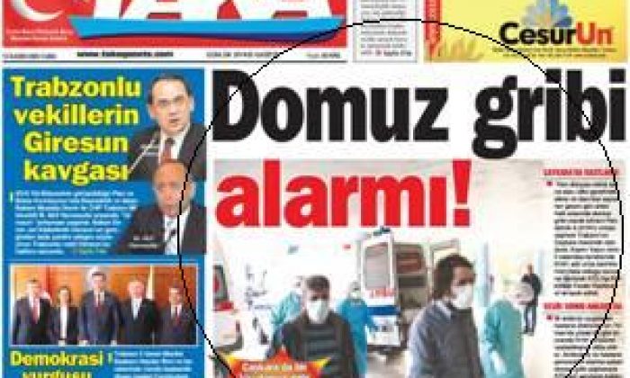 Çaykara’da Domuz Gribi Şüphesi
