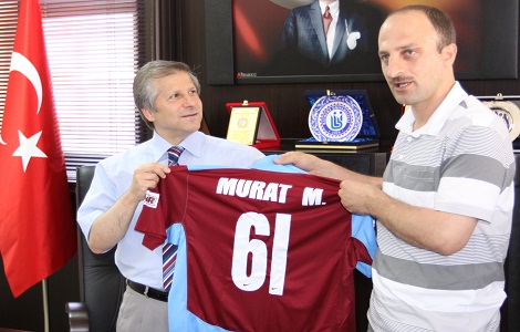 Trabzonlu Gazetecilerden Rektöre Ziyaret 2